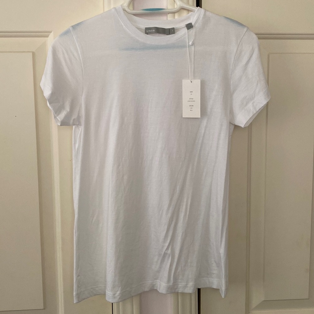 Vince white shirt size xs NWT